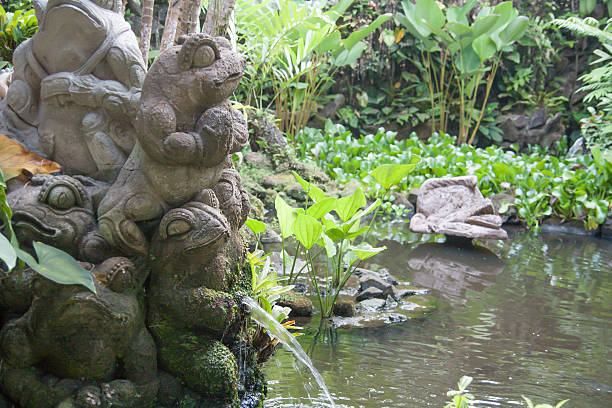 istock Sacred stone statue of Bali 614519662