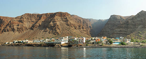 istock Panoramic view of Tarrafal, island Sao Nicolau, Cape Verde 614521978