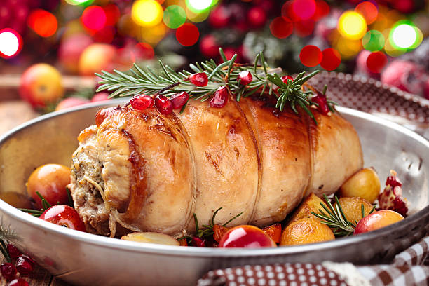 istock Turkey  breast for holidays. 614528756