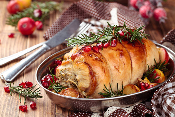 istock Turkey  breast for holidays. 614528870