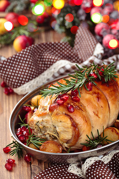 istock Turkey  breast for holidays. 614528940