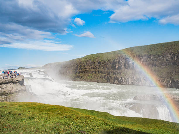istock Gullfoss - waterfal iceland 614529594