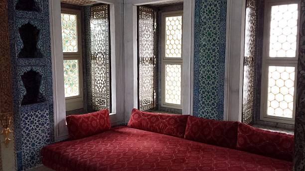 istock Interior room in the Topkapi Palace, Istanbul, Turkey 614530474