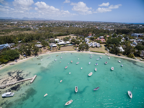 Aerial View: Pointe aux Roches, Mauritius