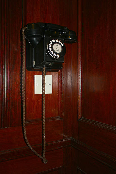 istock Retro style telephone 614536118