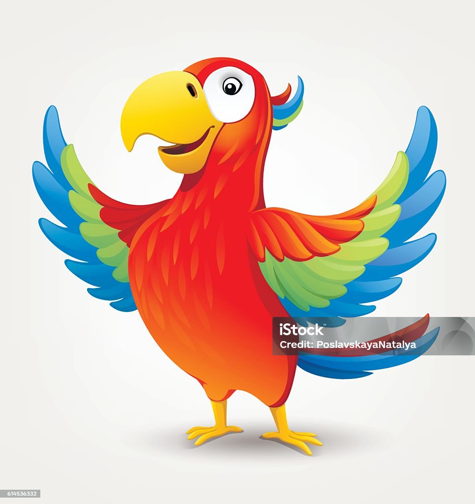 Parrot Stock Illustration - Download Image Now - Parrot, Vector, Bird -  iStock