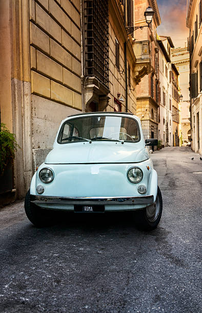 istock Vintage car in Italy 614604546