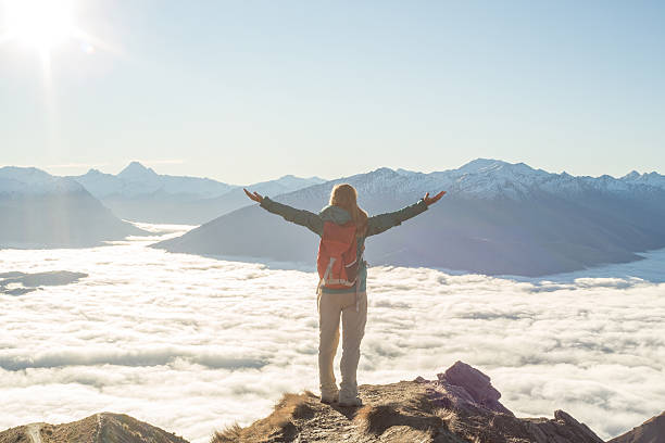istock On top of the clouds 614610192