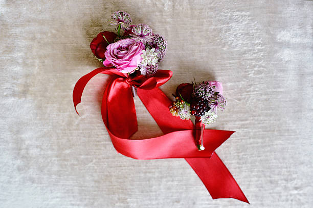 istock Beautiful wedding colorful bouquet for bride 614610620