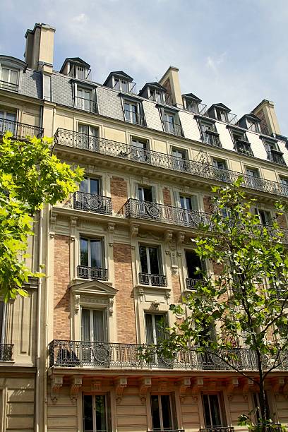istock Typical Architecture In Paris France 614615140