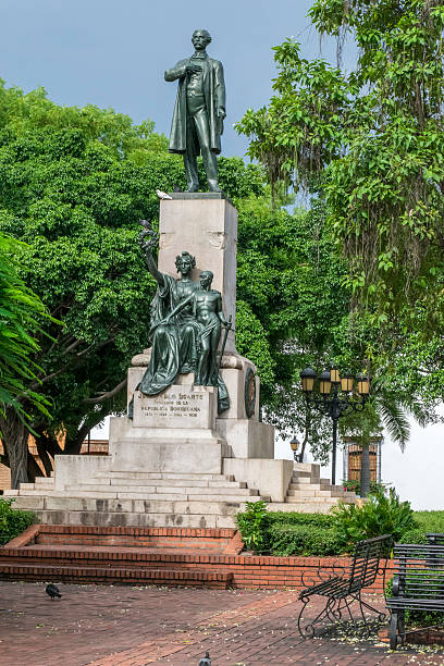 istock Parque Duarte (Duarte Park)  or Plaza Duarte (Duarte Square) 614616758