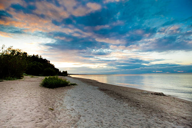 istock Latvian coast, sea view 614617116