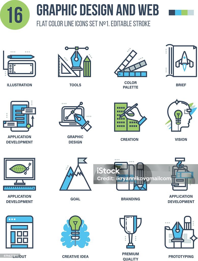 Graphics Forconcept Development Concept Of Design And Web Development Prototyping Creation Graphic ...