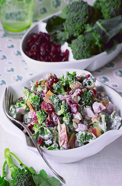 Broccoli Salad Recipes stock photo