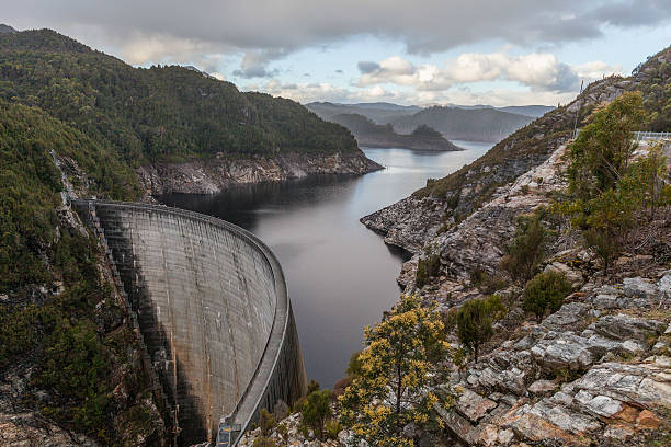 istock Gordon Dam and lake. Southwest, Tasmania 614633196