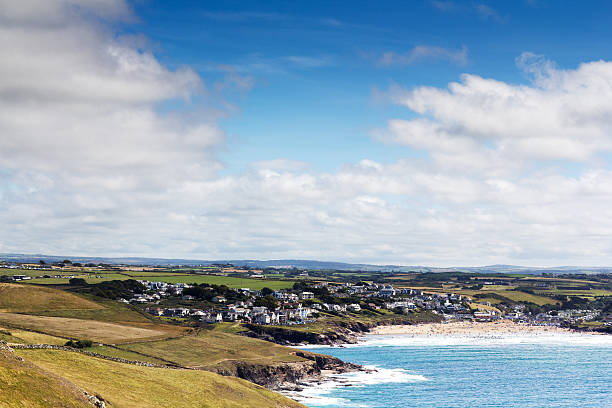 istock View from the costal path near Polzeath 614635536