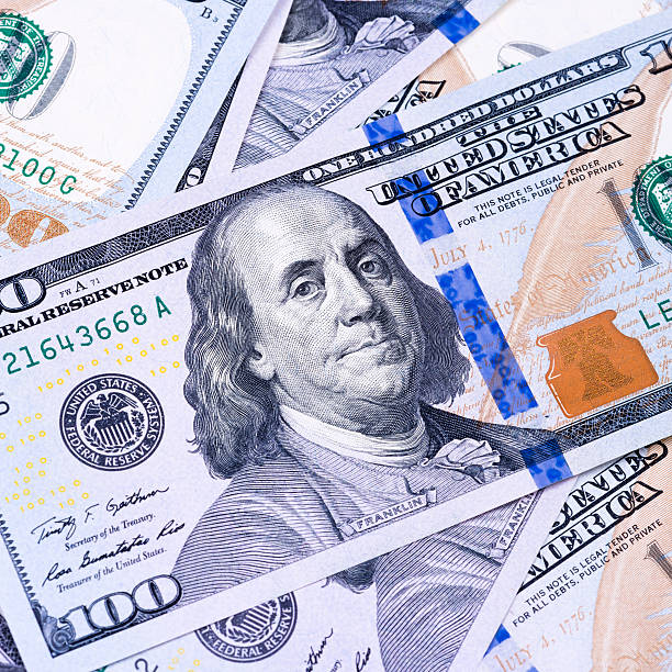 istock Banknote of one hundred dollars 614637116