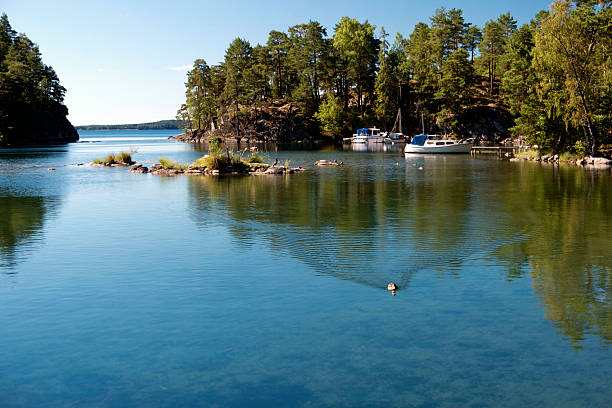 At the Lake Vaenern in Sweden