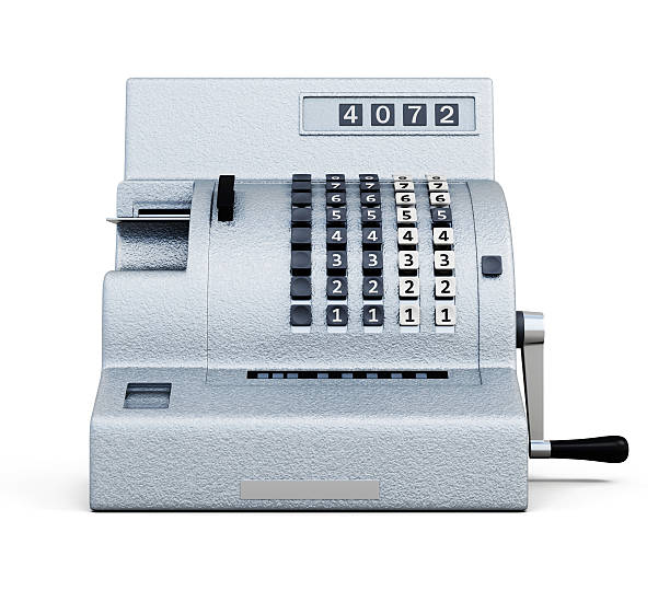 Close-up of Cash Register.