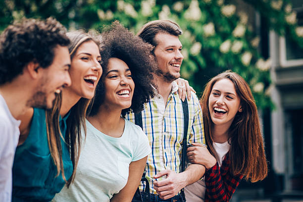istock Multi-ethnic group of friends 614640412