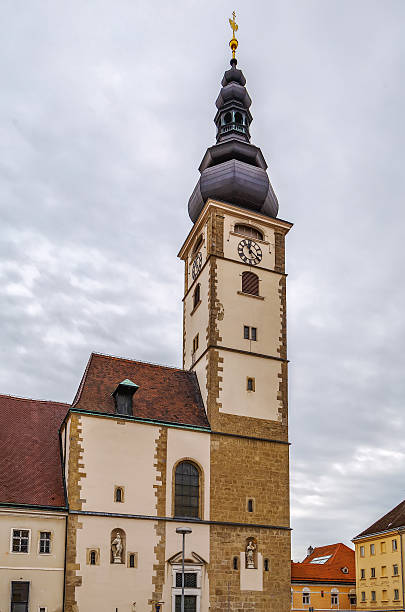 istock The baroque cathedral, Sankt Polten, Austria 614643908