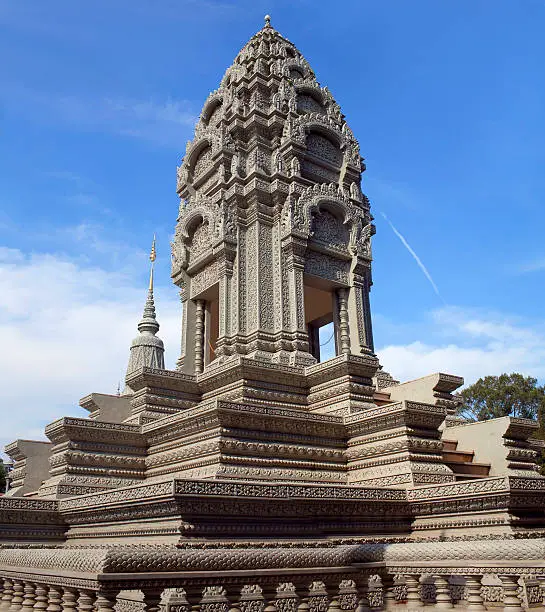 Photo of Sanctuary of Princess Norodom Kantha Bopha in Phnom Penh, Cambodia.