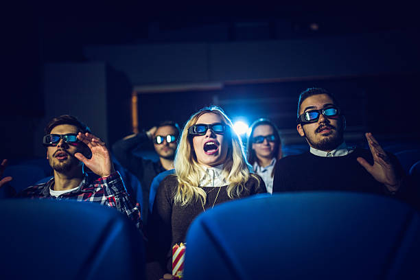 istock Friends watching a horror movie 614706148
