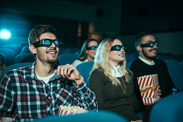 istock Friends watching a comedy movie 614706382