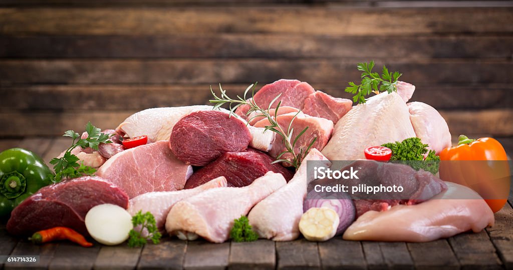 Carne crua  - Foto de stock de Carne royalty-free