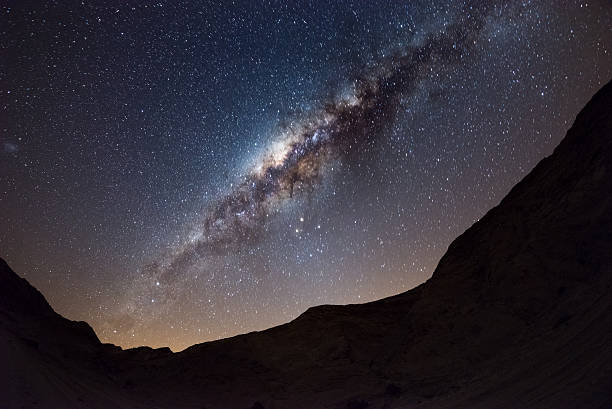 istock The Milky Way arc over the Namib desert, Namibia 614716588