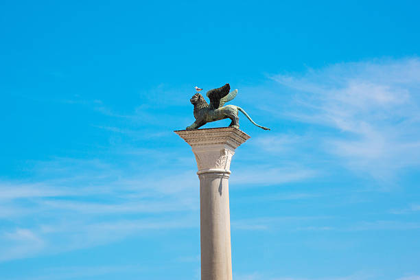 istock Winged St Mark Lion symbol of Venice 614717344