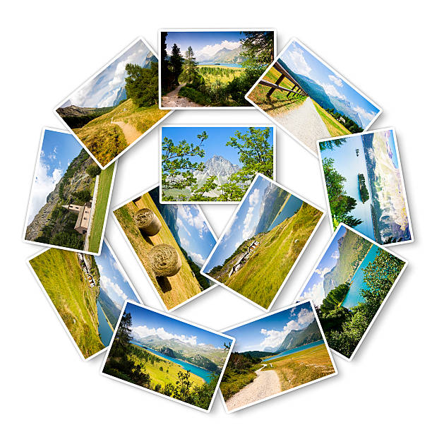 istock Walking around Sils lake in the upper Engadine Valley 614717462