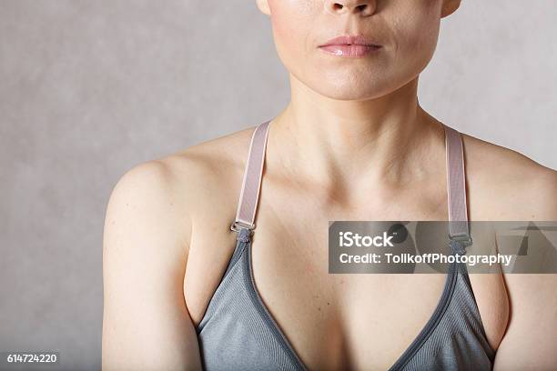 Underarm Fat At Young Woman Closeup Stock Photo - Download Image Now - 30-34 Years, 40-44 Years, Adult