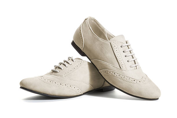 Beige classical women shoes