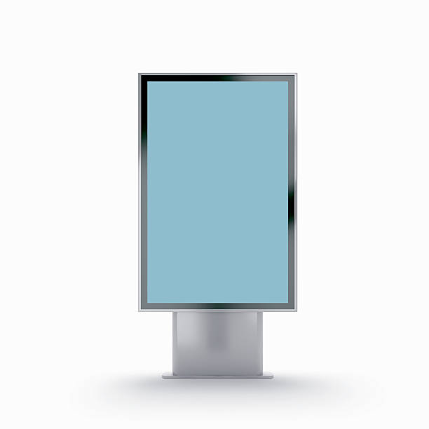istock Mockup of a tablet computer on white background with stylus 614729212