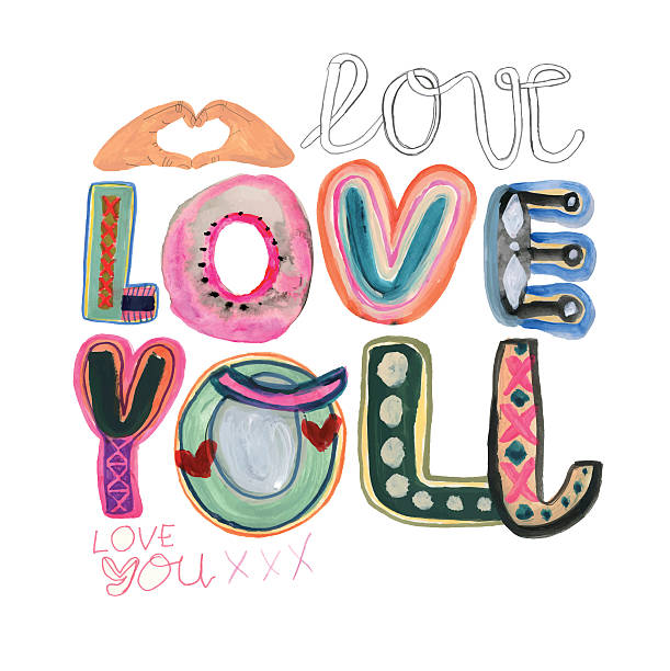 20+ L Love You Stock Illustrations, Royalty-Free Vector Graphics
