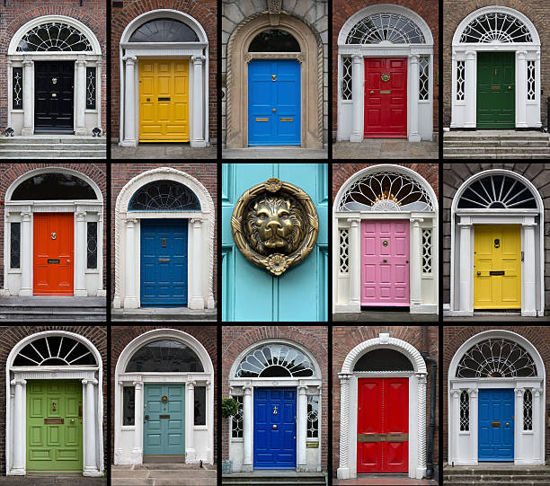 istock Doors - Dublin - Republic of Ireland 614731084