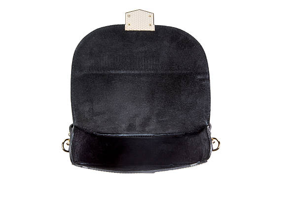 istock stylish women's black bag on a white background 614731620