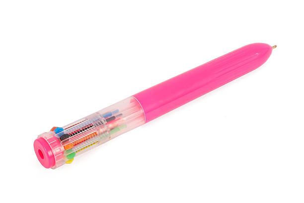 istock Colorful pen closeup with clipping path 614736212