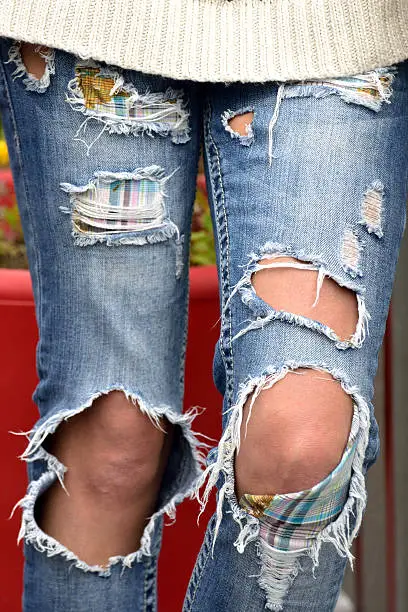 Photo of Holes in Jeans