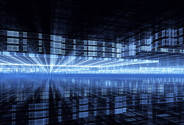 istock abstract fractal background, 3D-illustration 614743680