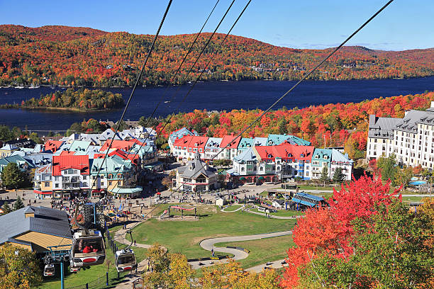 istock Mount Tremblant in autumn, Quebec 614743832