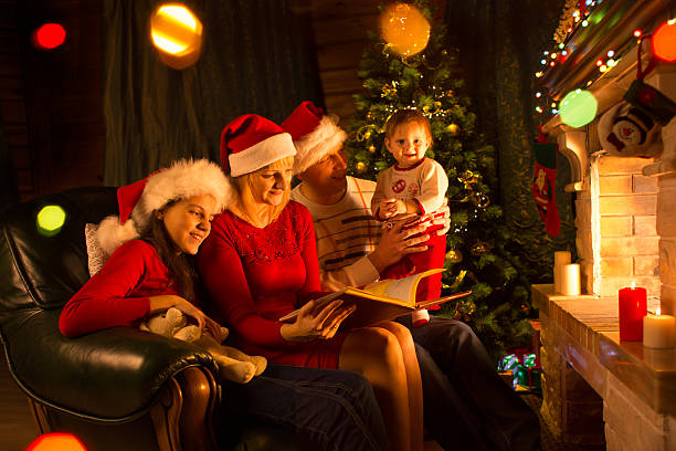 istock Family - dad, mom with daughters sitting on sofa and 614746066