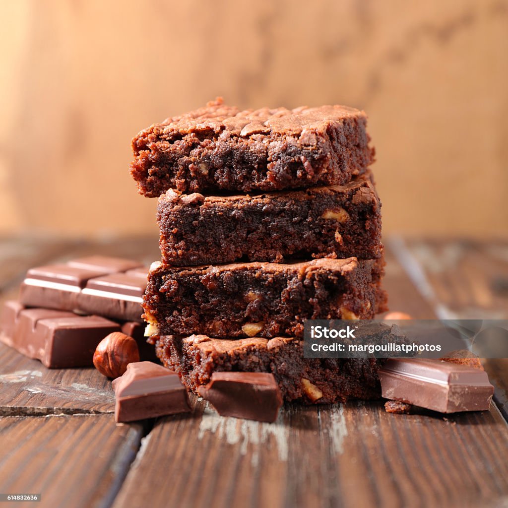 chocolate brownie Brownie Stock Photo