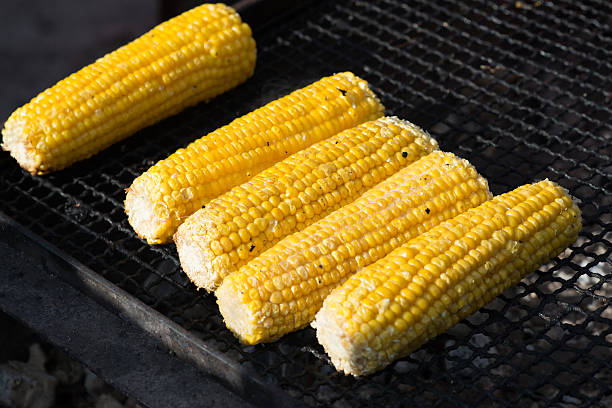 istock street food. grilled corn 614838534