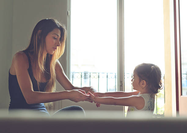 istock Mother and daughter together together 614846754