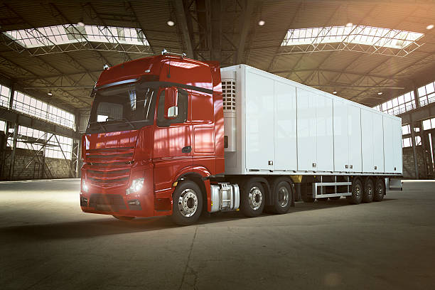 Truck in Garage