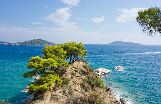 View of Skiathos Island, Greece