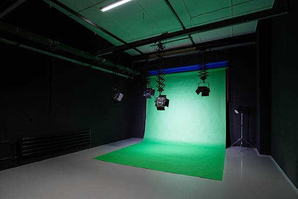 Keying background in a photographic studio