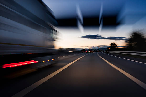 istock Traffic on the highway - motion blur 614854998